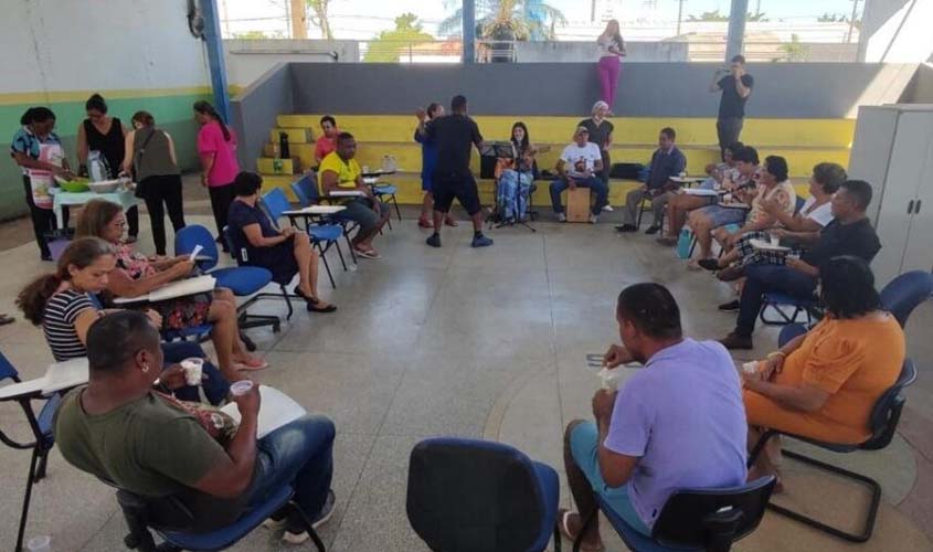 Oficina Canto Chão: música que acalma o coração e transforma vidas no Caps Madeira-Mamoré, em Porto Velho