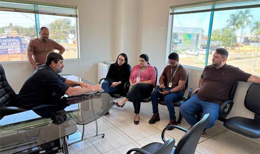 SUPORTE TÉCNICO: AROM Auxilia Cabixi em demandas de Saúde, Educação e Infraestrutura