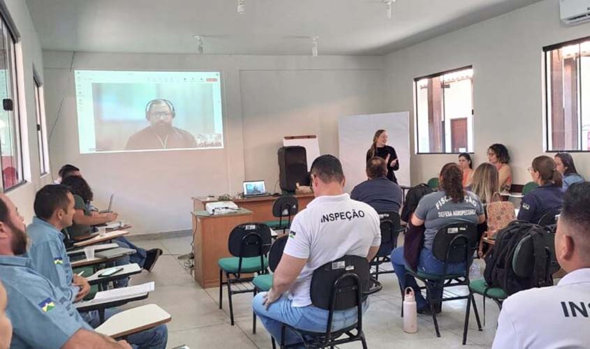 Governo de RO realiza III Treinamento de Padronização das Ações do Serviço de Inspeção Estadual