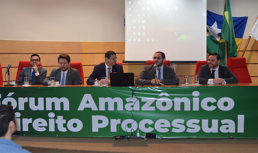 Presidente da OAB/RO participa da abertura do III Fórum Amazônico de Direito Processual