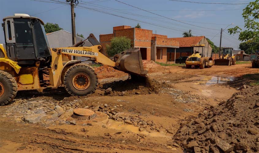 Prefeitura prepara mais ruas para pavimentação no Boa Esperança