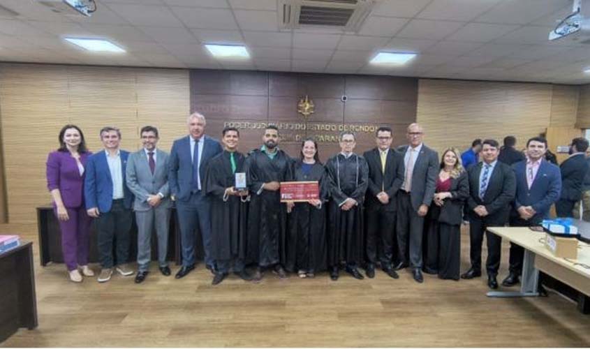 Equipe Afyados do Direito vence júri simulado em Ji-Paraná