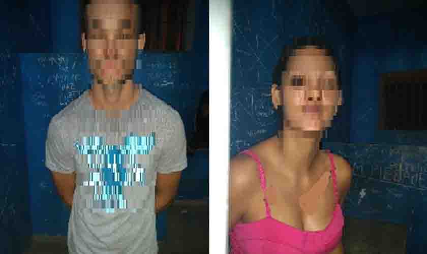 Polícia Militar recaptura casal foragido de Pimenta Bueno