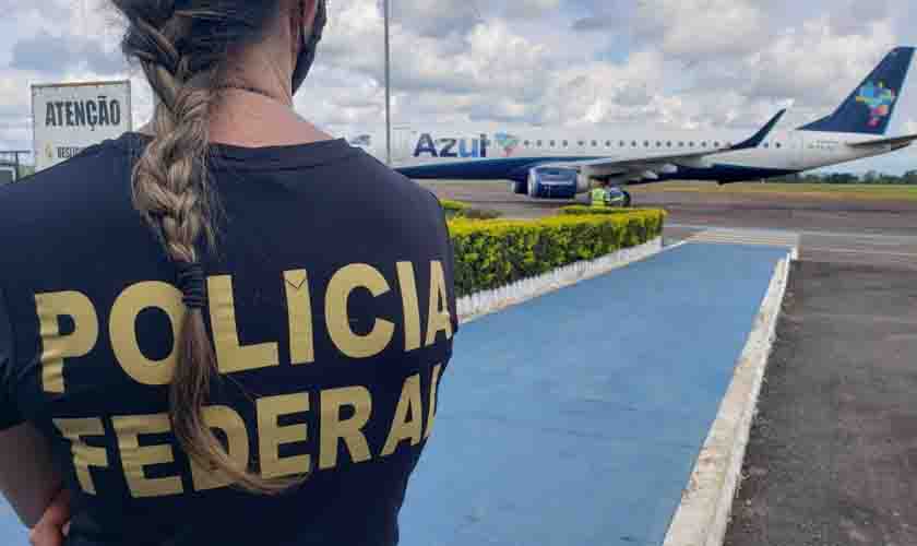 PF INTENSIFICA FISCALIZAÇÃO NO AEROPORTO DE JI-PARANÁ