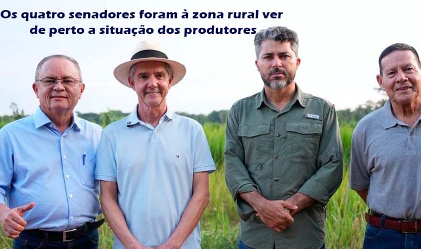 Senadores da Comissão da Terra lideram audiência