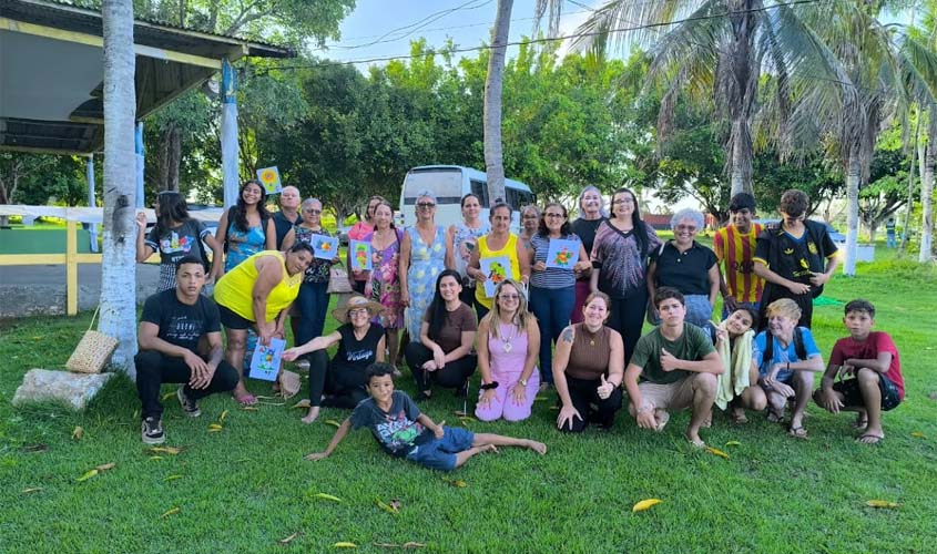 CRAS promove encontro intergeracional