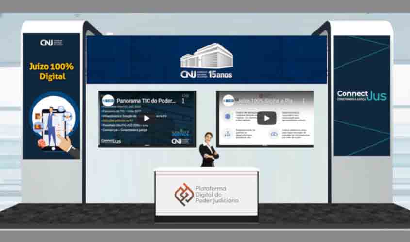 CNJ apresenta novas tecnologias durante o CONIP 2020