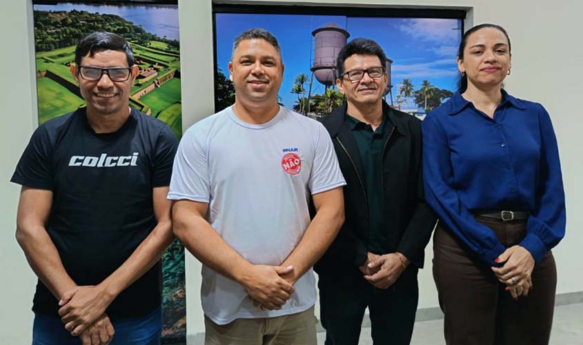 Sinjur recebe visita da Associação da Defensoria