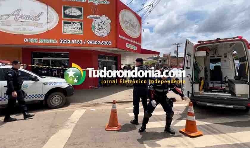 Dois presos e um baleado durante intenso tiroteio em tentativa de homicídio na região central de Porto Velho