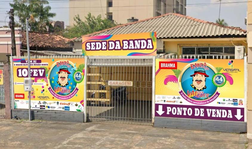 Sede da Banda do Vai Quem Quer abre dia 10 de janeiro com vendas de abadás ao preço de R$50, cada