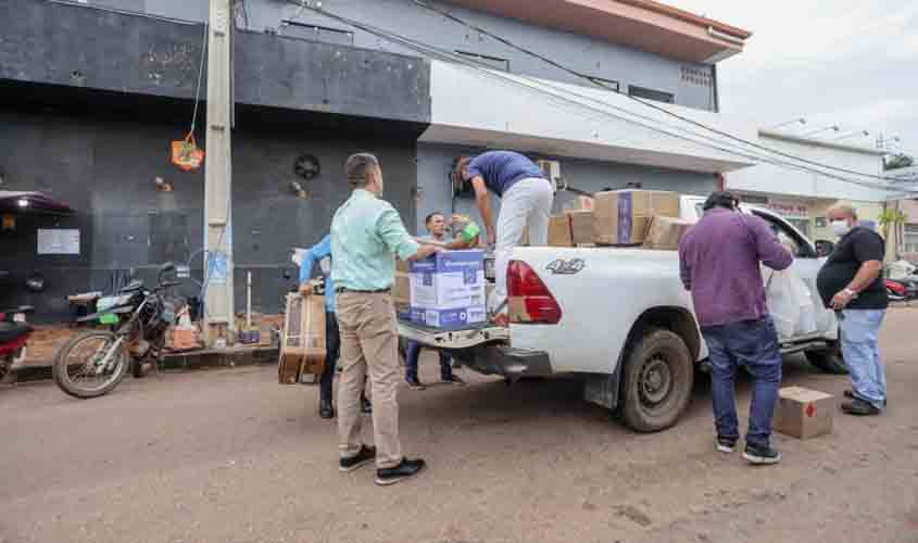 Prefeitura de Porto Velho entrega insumos essenciais para unidades de saúde do município