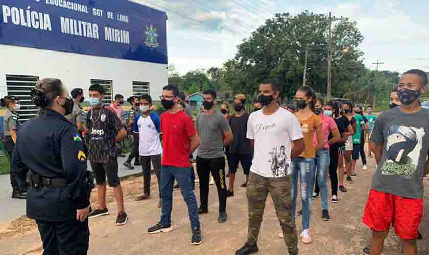 Polícia Militar Mirim da início as atividades de 2022