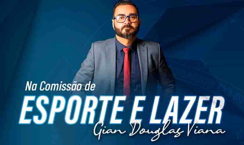 Márcio Nogueira nomeia Gian Douglas Viana para presidir Comissão de Esporte e Lazer