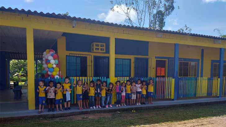 Mais de 65% dos alunos das escolas do campo já estão em sala de aula