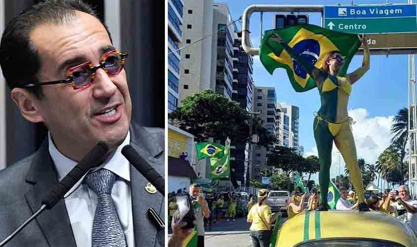 Kajuru diz que participantes de atos pró-Bolsonaro são “alienados ou pagos” e enfurece extremistas
