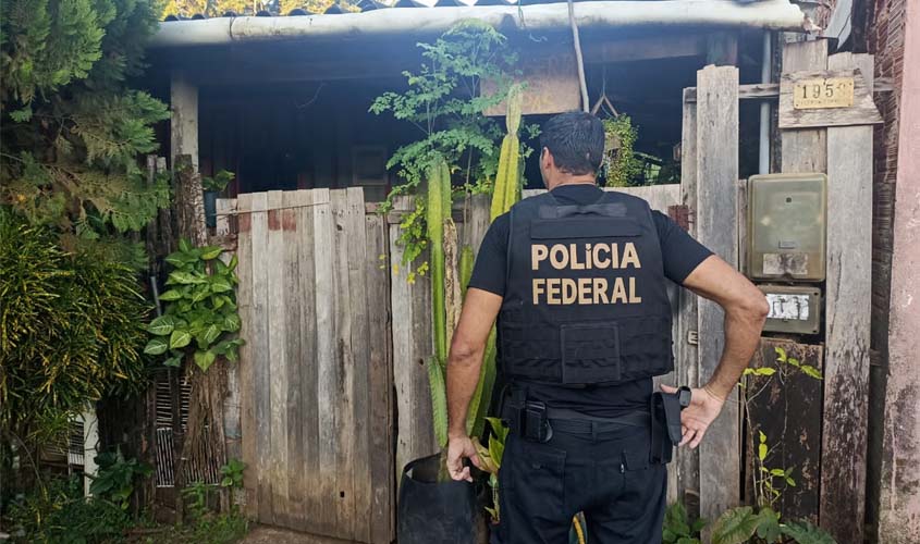 PF de Rondônia deflagra operação de combate ao abuso sexual infantil e realiza prisão em flagrante