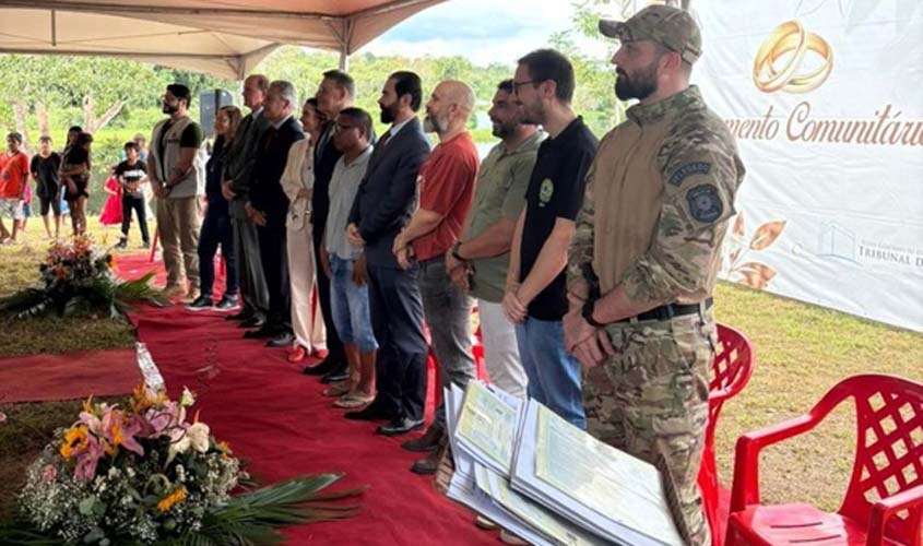 PF garante direitos civis na aldeia indígena Tanajura