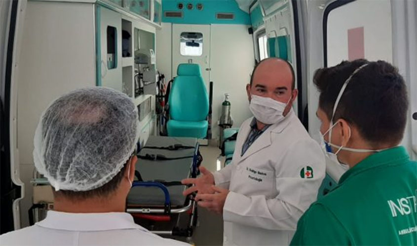 Equipes de remoção inter-hospitalar transportam 20 a 30 pacientes por dia em Porto Velho