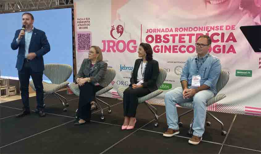 Cremero participa de Jornada Rondoniense de Obstetrícia e Ginecologia