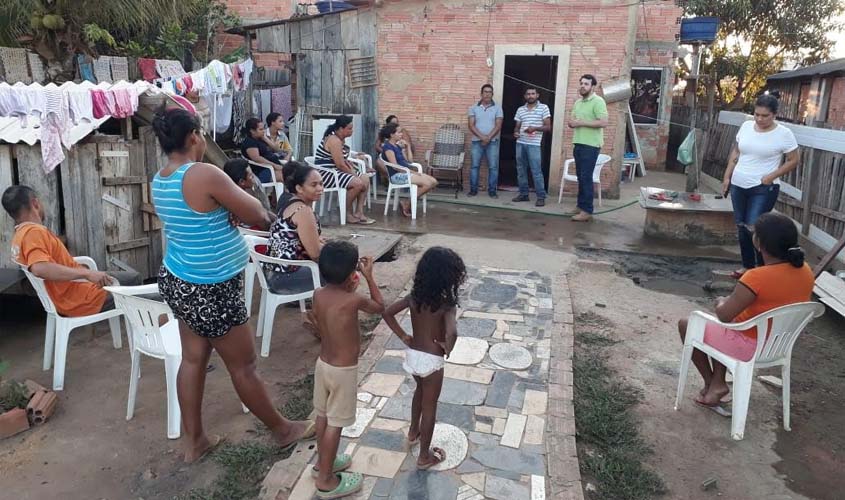 Márcio Oliveira quer melhorias na infraestrutura urbana do Bairro Renascer