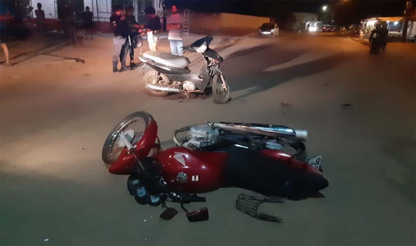 Jovem motociclista é preso por embriaguez na direção  após provocar grave acidente entre motos