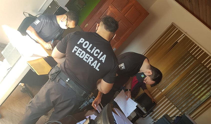 PF diz que buscas foram realizadas nas empresas da família do vice-governador de Rondônia