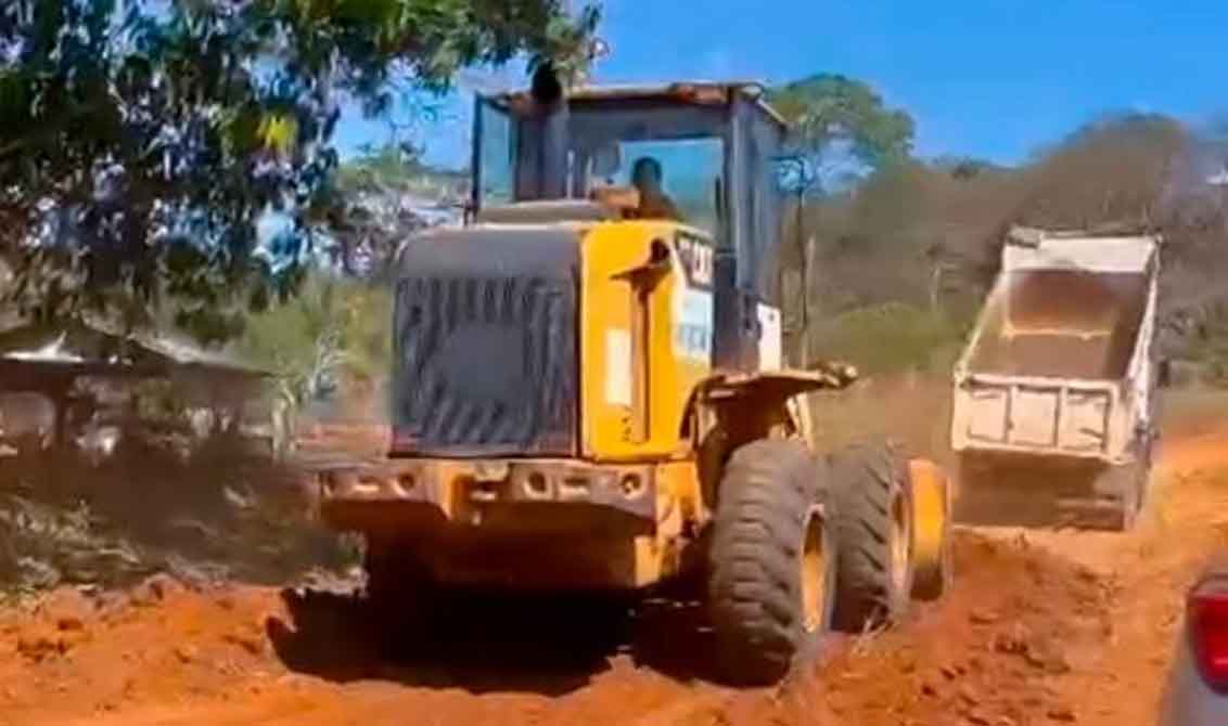 Intervenções na RO-135 promovem avanços na infraestrutura e fortalecem o escoamento da produção