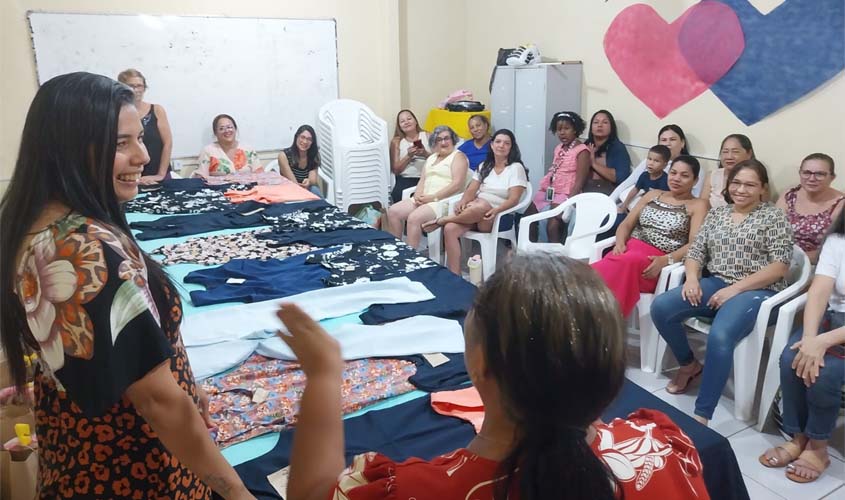 Cras Elizabeth Paranhos forma novas costureiras