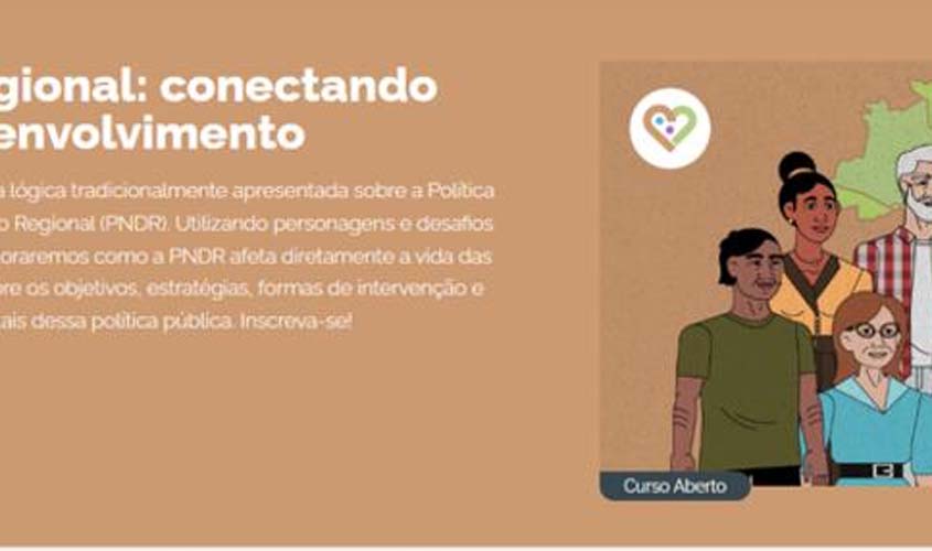 Novo curso trata das desigualdades regionais do Brasil