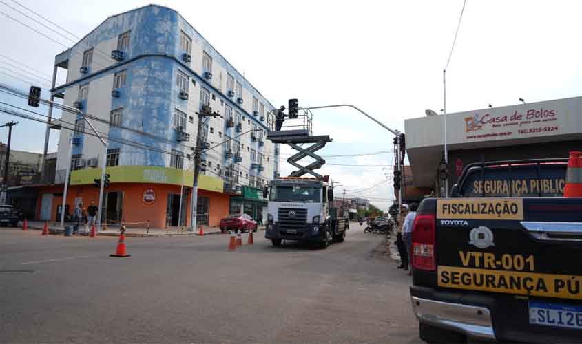 População aprova instalação de semáforo no cruzamento das avenidas Calama e Lauro Sodré, no Centro de Porto Velho