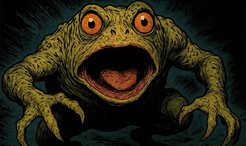 O Senhor Jesus Cristo repreende esse feitiço feito na boca do sapo!