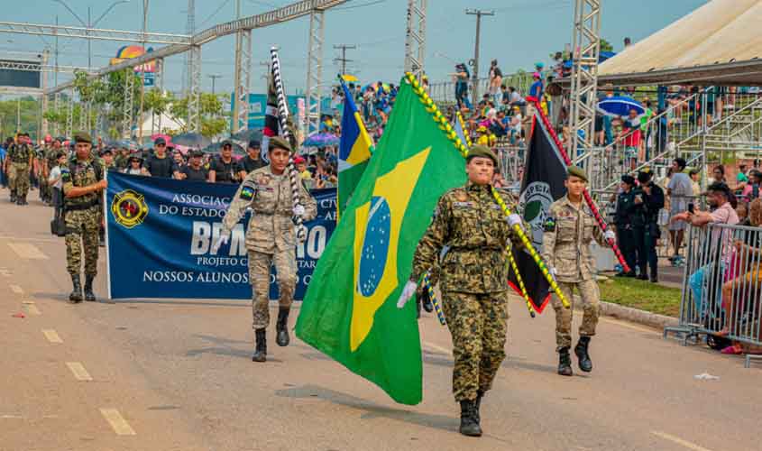 Tráfego na Avenida Governador Jorge Teixeira terá alteração durante Desfile da Independência em Porto Velho