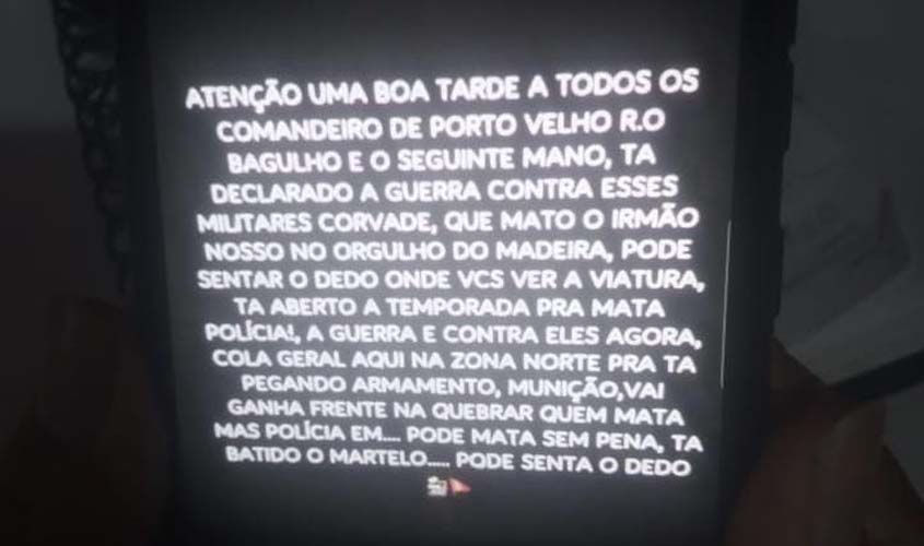 Policiais Militares reagem a agressão e suspeitas de ameaças são veiculadas em redes sociais