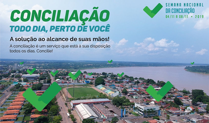 Semana Nacional da Conciliação: Rondônia agenda 3.921 audiências