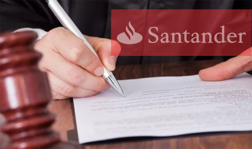 Justiça condena Santander a reintegrar trabalhador portador de doença ocupacional 