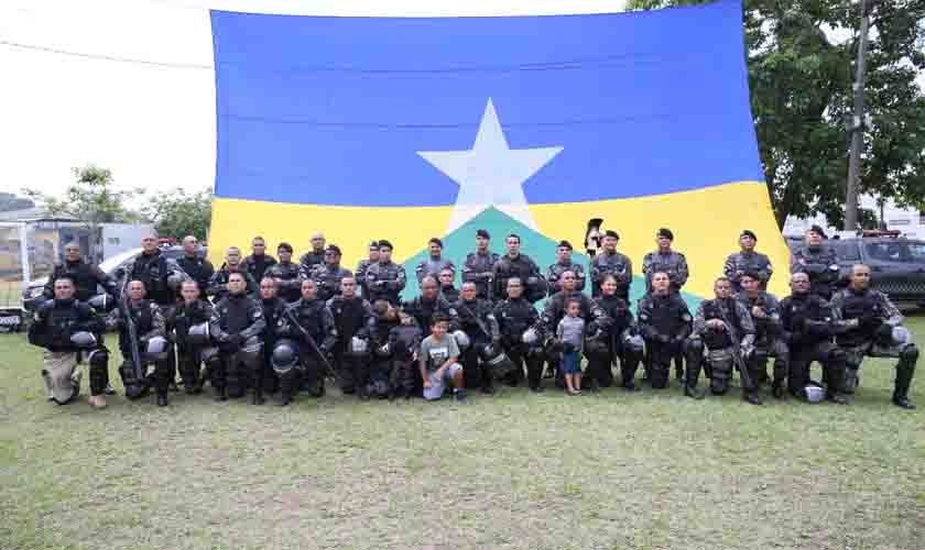 Governo de Rondônia por meio da Polícia Militar conclui o IV Curso de Operações de Choque, Curso cabo PM Dias Lima