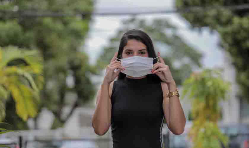 Decreto flexibiliza o uso de máscaras em locais abertos em Porto Velho