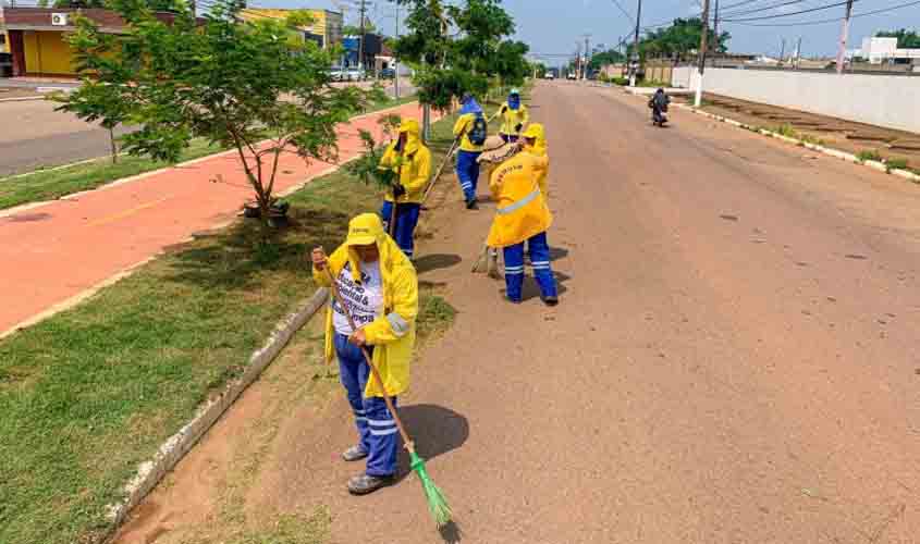 Prefeitura de Porto Velho segue com mutirões de limpeza e outras ações em diversos pontos da cidade