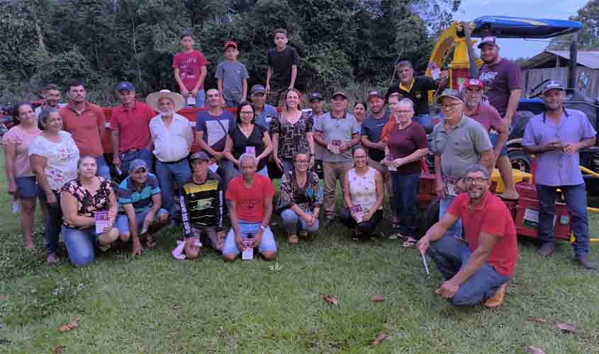 Cláudia de Jesus reforça agricultura familiar