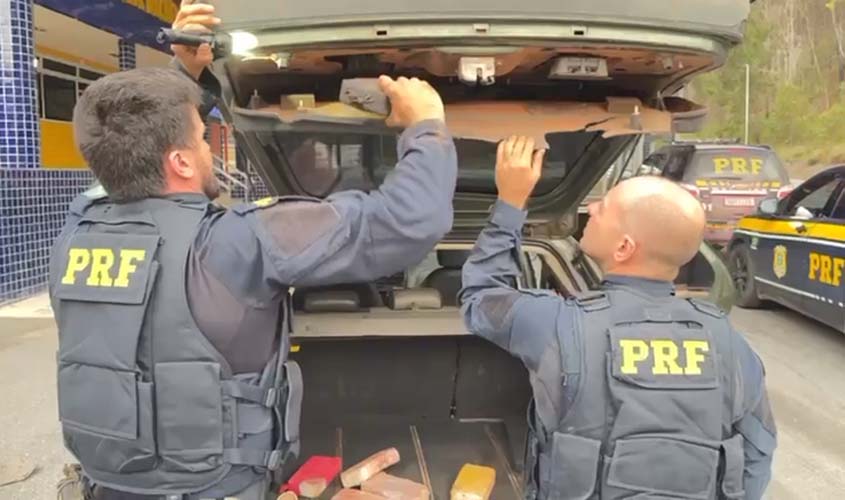 PRF apreende no ES droga que saiu de Rolim