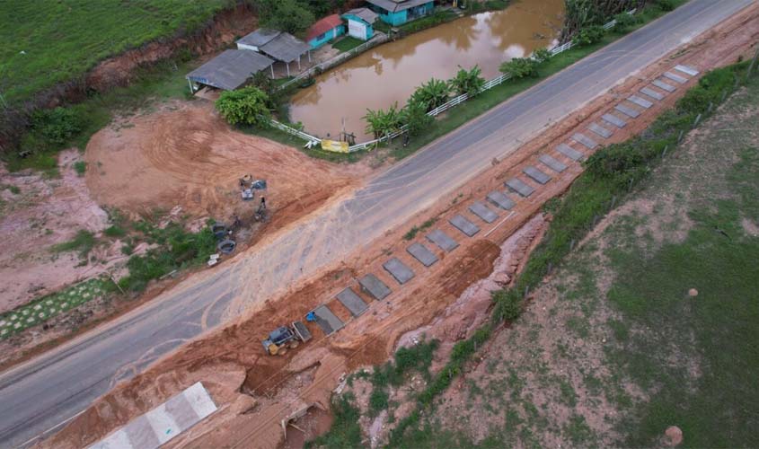 Município é contemplado com construção de pista de caminhada pelo Governo de Rondônia
