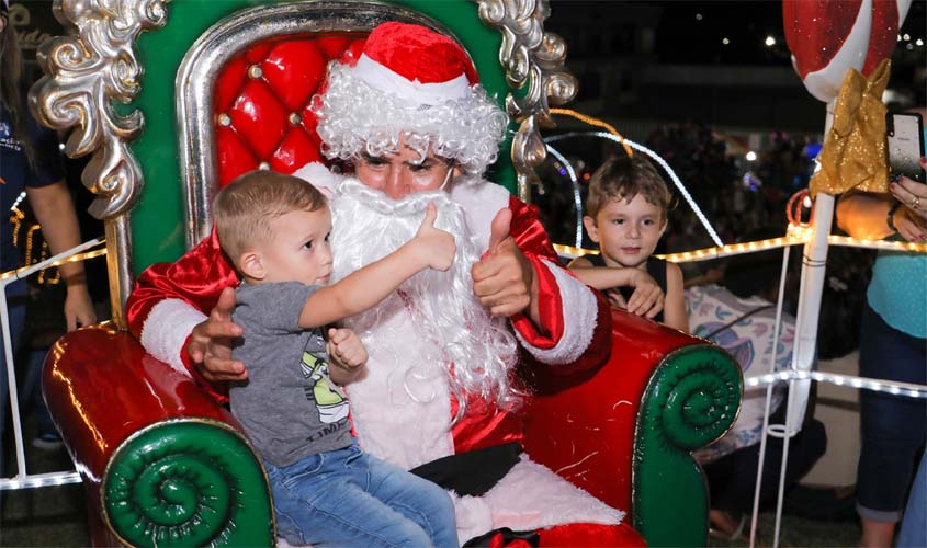 Casa do Papai Noel e Femarte são opções de lazer 