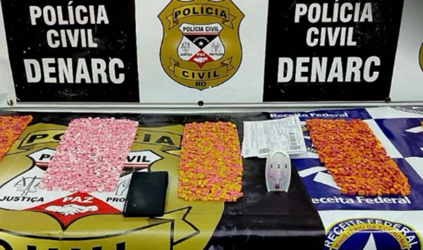 Polícia Civil apreende êxtase em ação do DENARC