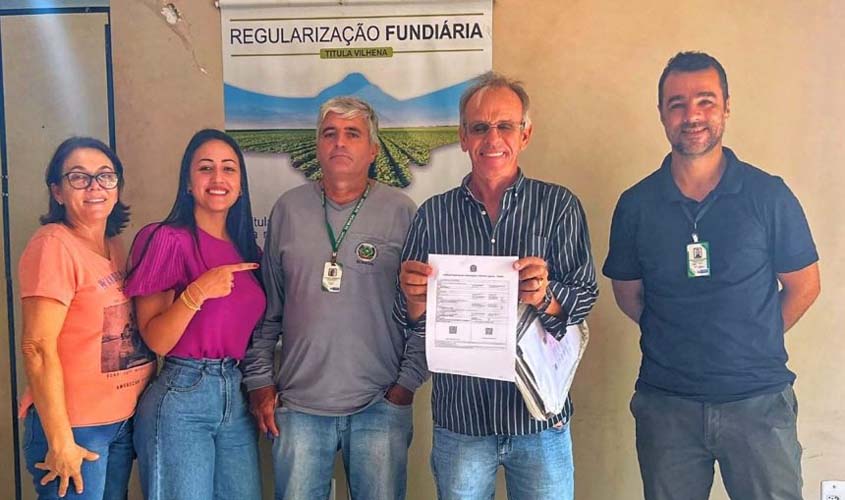 Semagri entrega primeiro CRO através do programa Titula Brasil