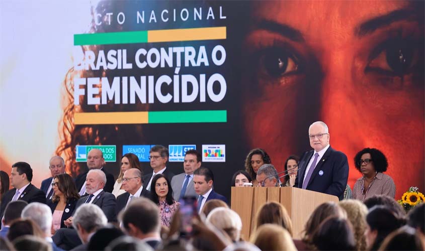 STF firma pacto contra violência às mulheres