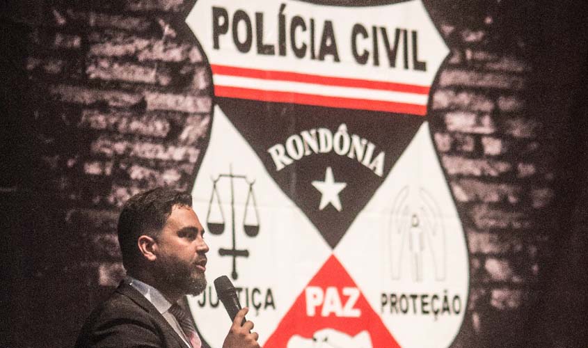 Léo Moraes é patrono da formatura dos novos Policiais Civis de Rondônia