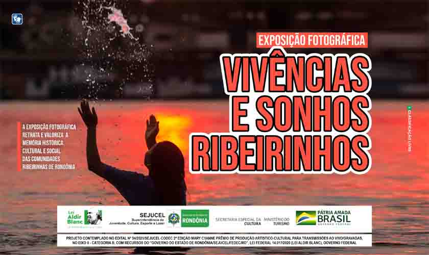 Exposição fotográfica “Vivências e sonhos ribeirinhos” começa neste domingo