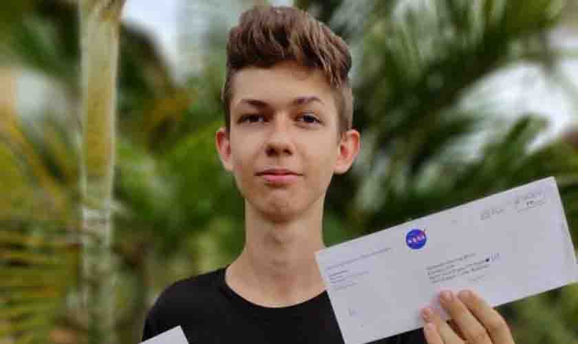 Estudante da Mediação Tecnológica de Rondônia recebe carta de incentivo da Nasa e faz planos em estudar astronomia