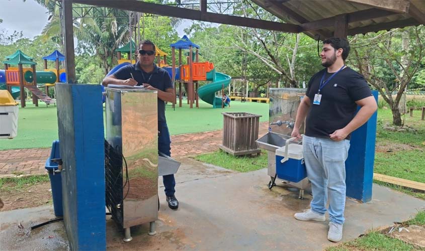 Prefeitura monitora água no Parque Natural e Viveiro Municipal