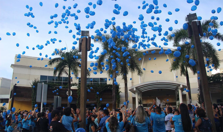 Reflexão sobre o autismo é realizada durante diversos eventos